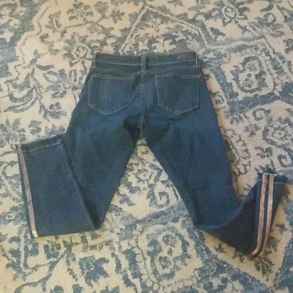 Principle Denim innovators Honor crop Rose Gold stripe 26 - Picture 3 of 4